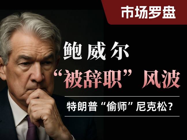 鮑威爾“被辭職”風波:特朗普“偷師”尼克松? | 市場羅盤