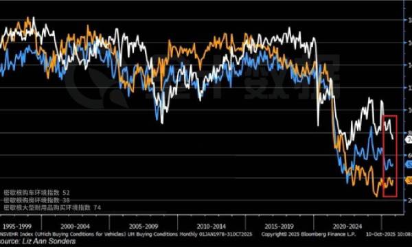 通脹陰影下，美國消費者信心崩塌：買車買房都太貴了